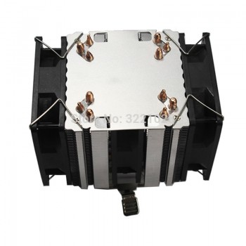 High quality 6 heatpipe dual-tower cooling 9cm fan support 3 fans 4PIN CPU cooler 775 115X 1366 2011 AM3 AM4 FM1 FM2 Ryzen