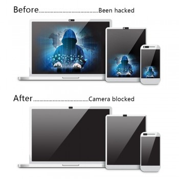 COOLTODAY 6PC Ultra Thin WebCam Cover Shutter Slider Plastic Camera Cover For Ipad Phone PC Laptop Lens Privacy Sticker