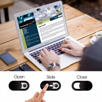 2018 High Quality WebCam Cover Magnet Slider Plastic Camera Cover For Web Laptop iPad PC Mac Tablet Privacy