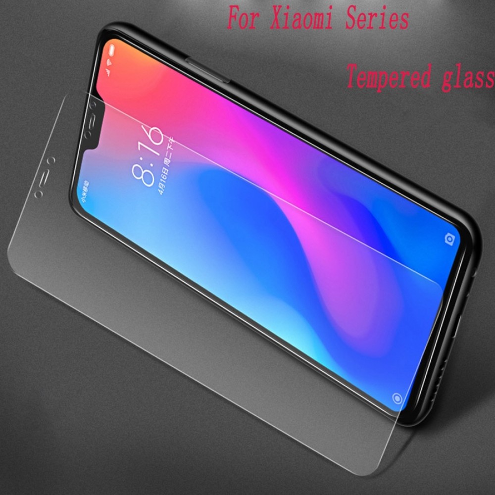 2pcs Tempered Glass for Xiaomi Redmi 6 Pro 6A A2 Lite S2 5 Plus Mi Mix 2 4 2S  Explosion-proof Protective Film Screen Protector