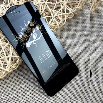 11D protective glass for iPhone 6 7 6S 8 plus X XS MAX glass iphone 7 6 8 X XS MAX screen protector glass on iPhone 6 7 8 6S XR