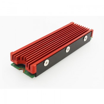 JEYI Cooling Warship Dust-proof NVME NGFF M.2 2280 Aluminum Sheet Gold Bar Thermal Conductivity Silicon Wafer Cooling