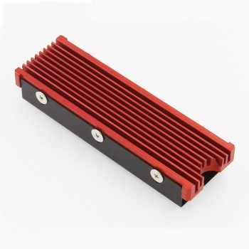 JEYI Cooling Warship Dust-proof NVME NGFF M.2 2280 Aluminum Sheet Gold Bar Thermal Conductivity Silicon Wafer Cooling