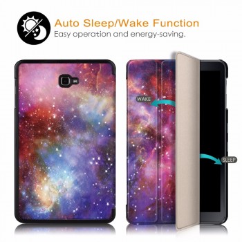 Case For Samsung Galaxy Tab A 10.1 SM-T580 T585 Smart PU Leather Tablet cover for funda samsung Tab A6 10.1 2016 case