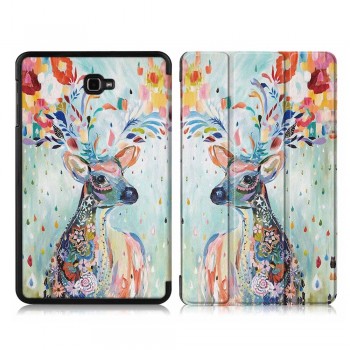 Case For Samsung Galaxy Tab A 10.1 SM-T580 T585 Smart PU Leather Tablet cover for funda samsung Tab A6 10.1 2016 case