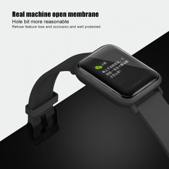 3Pcs For Xiaomi Huami Amazfit Bip Liquid Glass Screen Protector Soft Nami (Not Tempered Glass) Protective For Amazfit Bip