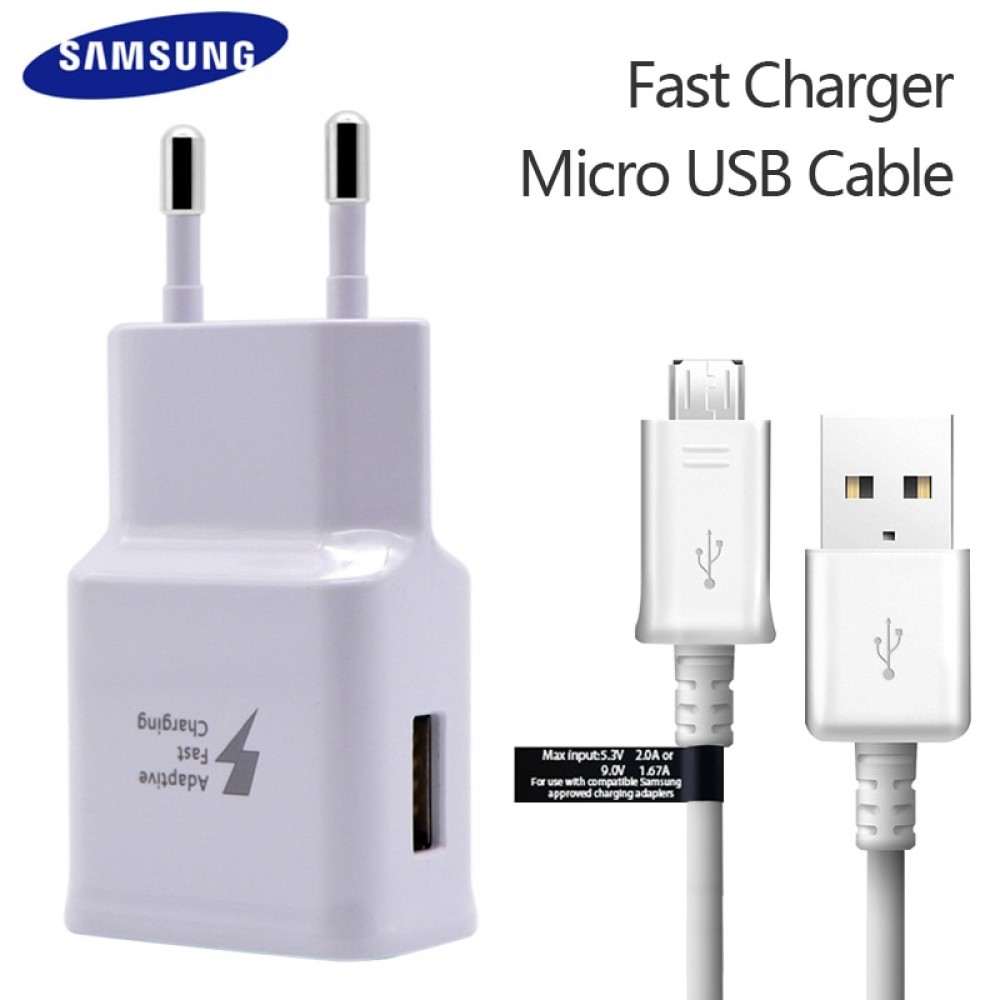 Original Samsung Adaptive fast charger uk Plug 9V 1.67A amp; 5V 2A Quick Charge for samsung s6 s7 edge plus note 5 J8 7  S5 S4 S3