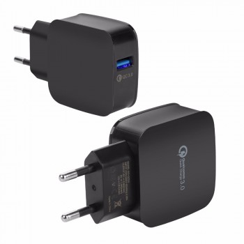 For Quick Charge 3.0 QC 3.0 USB Turbo Wall Fast Travel Charger For SAMSUNG Note 8 S9 Plus S8 S7 S6 HUAWEI P9 HTC 10 A9 LG G5 G6