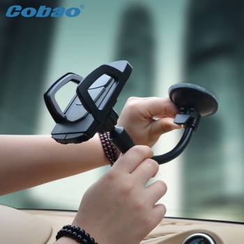 Universal Long Arm Windshield mobile Cellphone Car Mount Bracket Holder for your mobile phone Stand for iPhone GPS MP4