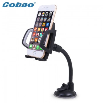 Universal Long Arm Windshield mobile Cellphone Car Mount Bracket Holder for your mobile phone Stand for iPhone GPS MP4