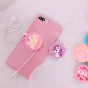 Universal Mobile phone Stand phone Holder bracket  Expanding Stand and grip for iphone xs max xiaomi mi 8 lite Cute Doraemon