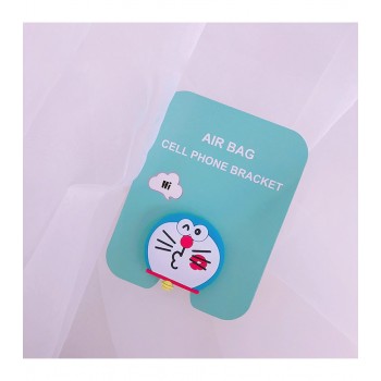 Universal Mobile phone Stand phone Holder bracket  Expanding Stand and grip for iphone xs max xiaomi mi 8 lite Cute Doraemon