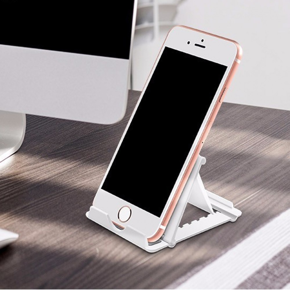 Universal Folding Table cell phone support Plastic holder desktop stand phone holder Smartphone amp; Tablet ring holder for phone