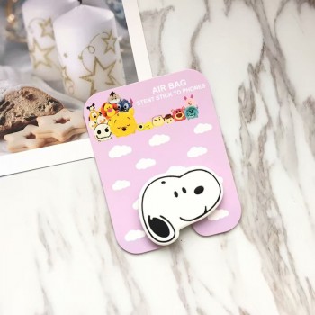 Universal phone Stand bracket Expanding Stand stretch grip phone Holder Finger Cute cartoon stand for iphone 6s 7 8 X XS socket
