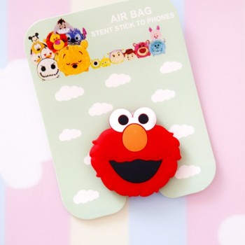 Universal phone Stand bracket Expanding Stand stretch grip phone Holder Finger Cute cartoon stand for iphone 6s 7 8 X XS socket