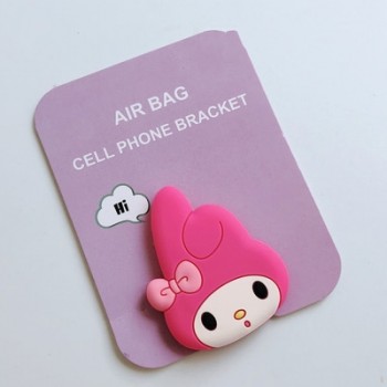 Universal phone Stand bracket Expanding Stand stretch grip phone Holder Finger Cute cartoon stand for iphone 6s 7 8 X XS socket