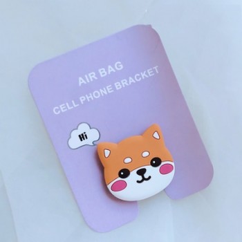 Universal phone Stand bracket Expanding Stand stretch grip phone Holder Finger Cute cartoon stand for iphone 6s 7 8 X XS socket