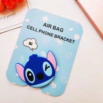Universal phone Stand bracket Expanding Stand stretch grip phone Holder Finger Cute cartoon stand for iphone 6s 7 8 X XS socket