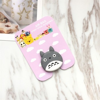 Universal phone Stand bracket Expanding Stand stretch grip phone Holder Finger Cute cartoon stand for iphone 6s 7 8 X XS socket