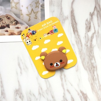 Universal phone Stand bracket Expanding Stand stretch grip phone Holder Finger Cute cartoon stand for iphone 6s 7 8 X XS socket