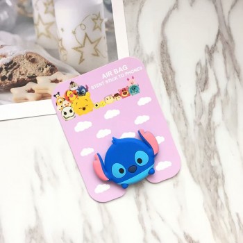 Universal phone Stand bracket Expanding Stand stretch grip phone Holder Finger Cute cartoon stand for iphone 6s 7 8 X XS socket