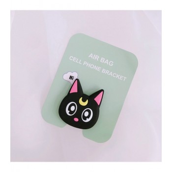 Universal phone Stand bracket Expanding Stand stretch grip phone Holder Finger Cute cartoon stand for iphone 6s 7 8 X XS socket
