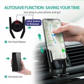 Universal Car Phone Holder For IPhone X XS MAX 360 Rotation In Car Air Vent Mount Mobile Cell Phone Stand For Samsung S8 Xiaomi