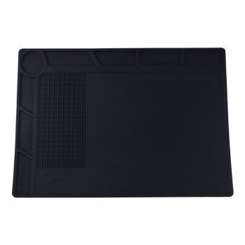 s-130 Heat Insulation Desk Mat Silicone Pad Magnetic Section BGA Soldering Phone Repair Tools for BGA Soldering Repair Station