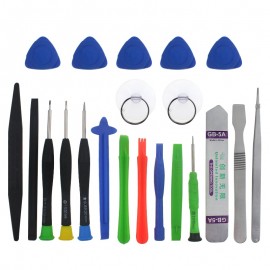 21 in 1 Mobile Phone Opening Repair Tools Kit Spudger Pry Screwdriver Set For iPhone 6 6s 7 Plus iPad Samsung Hand Tools Set