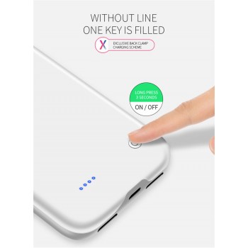 Slim Silicone shockproof Battery Case For iPhone XS Max Power Bank Charger Case For iPhone XR X Xs Battery Charging Back Cover