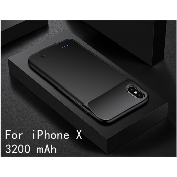 Slim Silicone shockproof Battery Case For iPhone XS Max Power Bank Charger Case For iPhone XR X Xs Battery Charging Back Cover