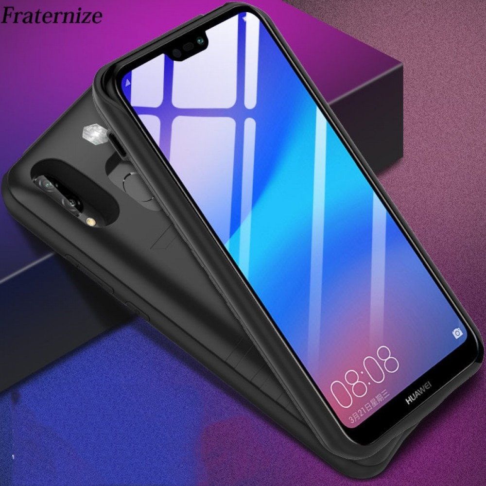 P20 Shockproof battery case For Huawei Nova 3e P20 Lite Backup power bank charger Cases For Huawei P20 Pro Charging Cover Capa