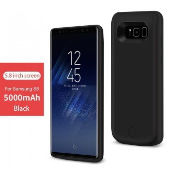 OYIXINGER High Capacity Backup External Power Bank Battery Case For Samsung Galaxy S8 S8+ Plus Charger Case 2A Smart Fast Charge