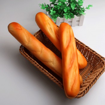 Etmakit Cute French Baguettes Kawaii Squishy Rising Jumbo Phone Straps Cute Squeeze Stress Kids Gift Pillow Loaf Cake Bread Toy