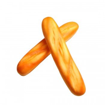 Etmakit Cute French Baguettes Kawaii Squishy Rising Jumbo Phone Straps Cute Squeeze Stress Kids Gift Pillow Loaf Cake Bread Toy