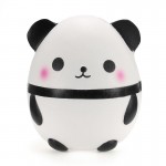 2018 New 12CM Jumbo Cute Panda Bear Squishy Slow Rising Soft Squeeze Straps Crean Scented Bread Cake Decor Toy Kid Fun Gift
