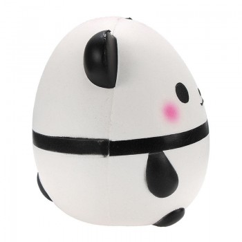 2018 New 12CM Jumbo Cute Panda Bear Squishy Slow Rising Soft Squeeze Straps Crean Scented Bread Cake Decor Toy Kid Fun Gift