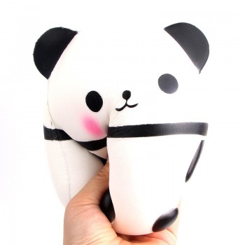 Jumbo Squishy Kawaii Panda Bear Egg Candy Soft Slow Rising Stretchy Squeeze Kid Toys Relieve Stress Phone Straps Children Gifts