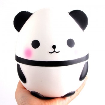Jumbo Squishy Kawaii Panda Bear Egg Candy Soft Slow Rising Stretchy Squeeze Kid Toys Relieve Stress Phone Straps Children Gifts