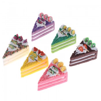 JINHF 7cm Kawaii Squishy Rainbow Cream Cake Slow Rising Squishy Jumbo Scented Bread Fun Kid Gift Toy