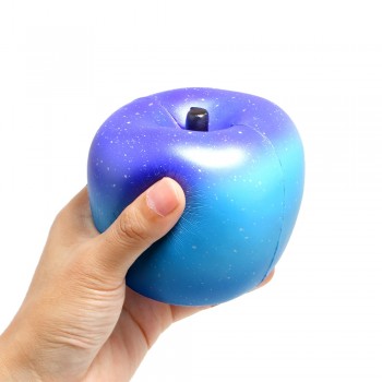 Jumbo Squishy Galaxy Apple Squishies Cream Scented Slow Rising Squeeze Toy Original Package