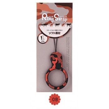Universal Mini Silicone Soft Camouflage Mobile Phone Straps Ring Pendant Cellphone Accessories for iPhone for Samsung