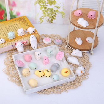 Etmakit Mini Squishy toy Seal Cute Phone Straps Slow Rising Soft Press Squeeze Kawaii Bread Cake Kids Toy Phone DIY Accessories
