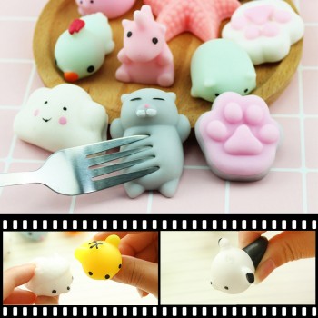 Etmakit Mini Squishy toy Seal Cute Phone Straps Slow Rising Soft Press Squeeze Kawaii Bread Cake Kids Toy Phone DIY Accessories