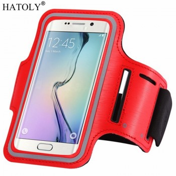 HATOLY Sport Arm band Gym Bag 5.7-6.3 Phone Case For iPhone XR XS Running Bag for Samsung S8 S8 Plus S9 S9Plus Pouch Phone Case