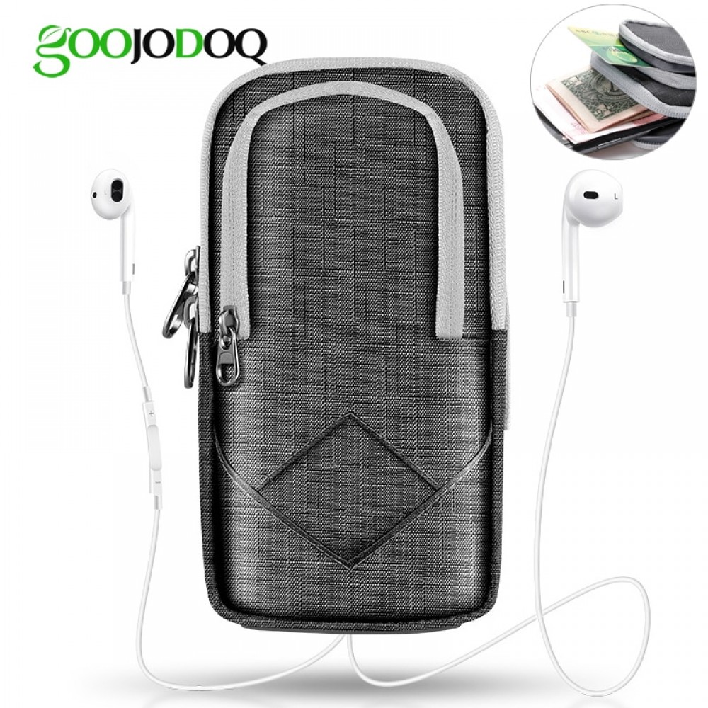Waterproof Sport Running Holder Case for 6 inch Phone on Hand Armband For iPhone 7 6 8 plus X XS Max XR Gym Arm Phone Bag Pouch