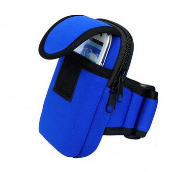 Armband Cases on Hand Function for Iphone Carrying Case Headphone Hole Profession Gym Running Sports Mobile Phone holder16*10cm