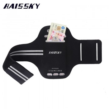 HAISSKY Sport Running Armband Case For iPhone X Xs Max 8 7 Plus 6 6s Xiaomi pocophone f1 oneplus 6 Huawei P20 lite Pro Arm band