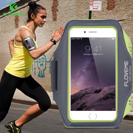 FLOVEME Running Sport Waterproof Armband For iPhone 7 6 6s Plus Case For Samsung 4.7 5.5 Inch Universal Nylon Phone Bag Shells