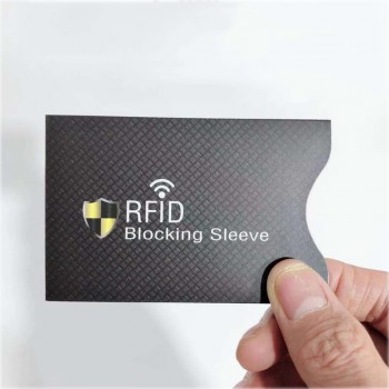 10 pcs / set of anti-theft RFID card protector for bank card RFID lock sleeve identity anti-theft protective cover